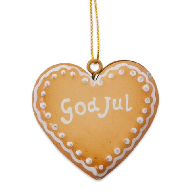 Hovedbilde Pepperkakehjerte - God Jul