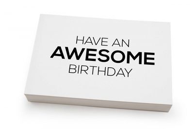 Kort - Have an awesome birthday