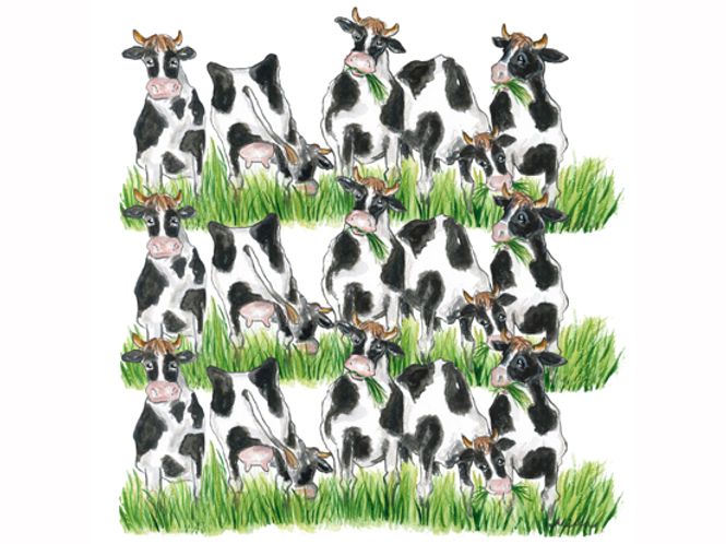 Hovedbilde Servietter - Kuer