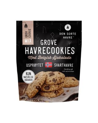 Havrecookies - Den sorte Havre