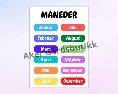 Måneder - Digital fil