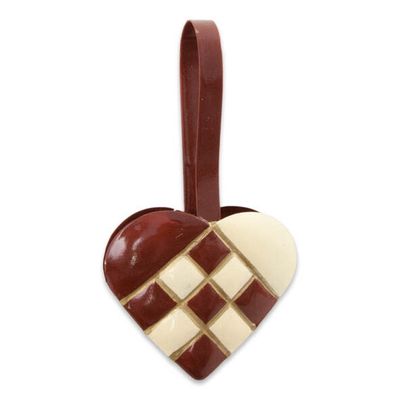 Juletrepynt - hjerte 