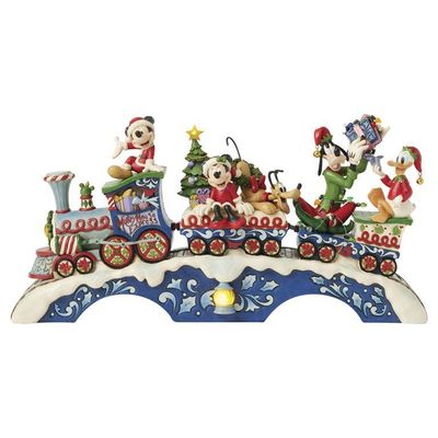 Disney - Mikke Mus & venner juletog med lys og musikk – 42 cm