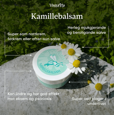 Kamillebalsam 100 ml (salve/krem) - VOSSABIA