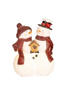 Hovedbilde Sn&oslash;mann-par med LED